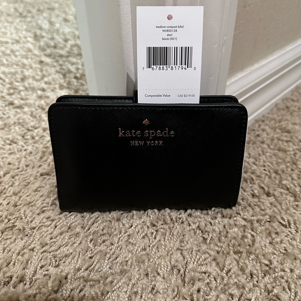 Kate Spade black Staci Wallet